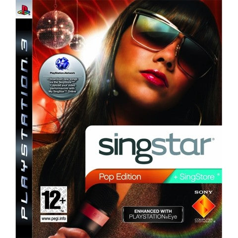 PS3 Singstar - Pop Edition - USADO